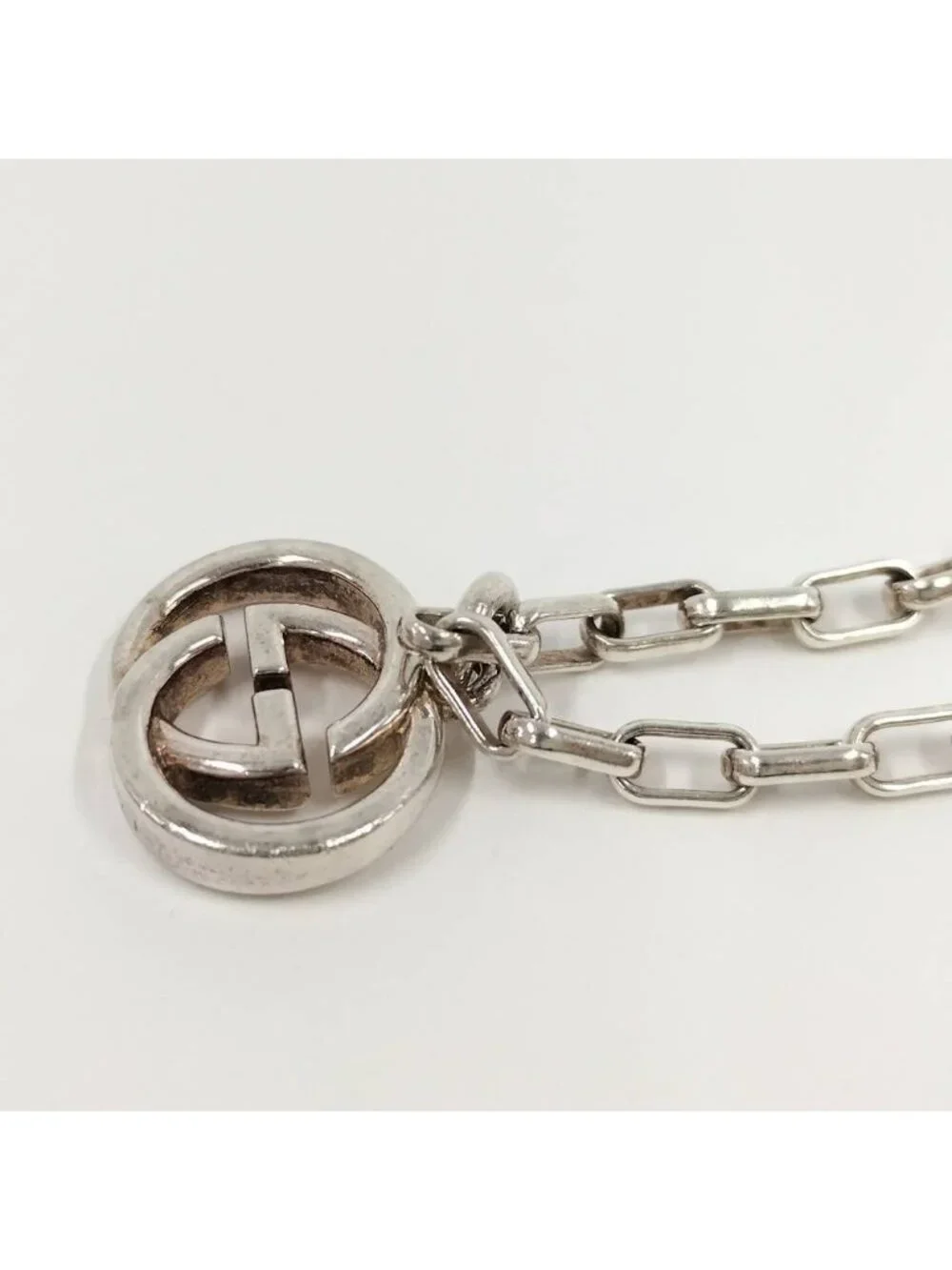 Gucci Interlocking Bracelet Silver
